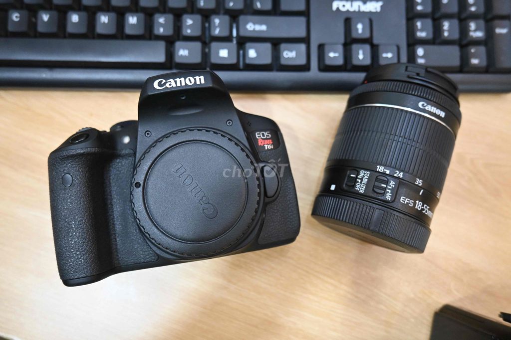 Máy ảnh Canon 750D 18-55 STM Đẹp đẽ. Mua bán Máy ảnh, Máy quay tại Quận Tân Bình Tp Hồ Chí Minh được đăng bởi Lê Thị Phương Thảo hình 1
