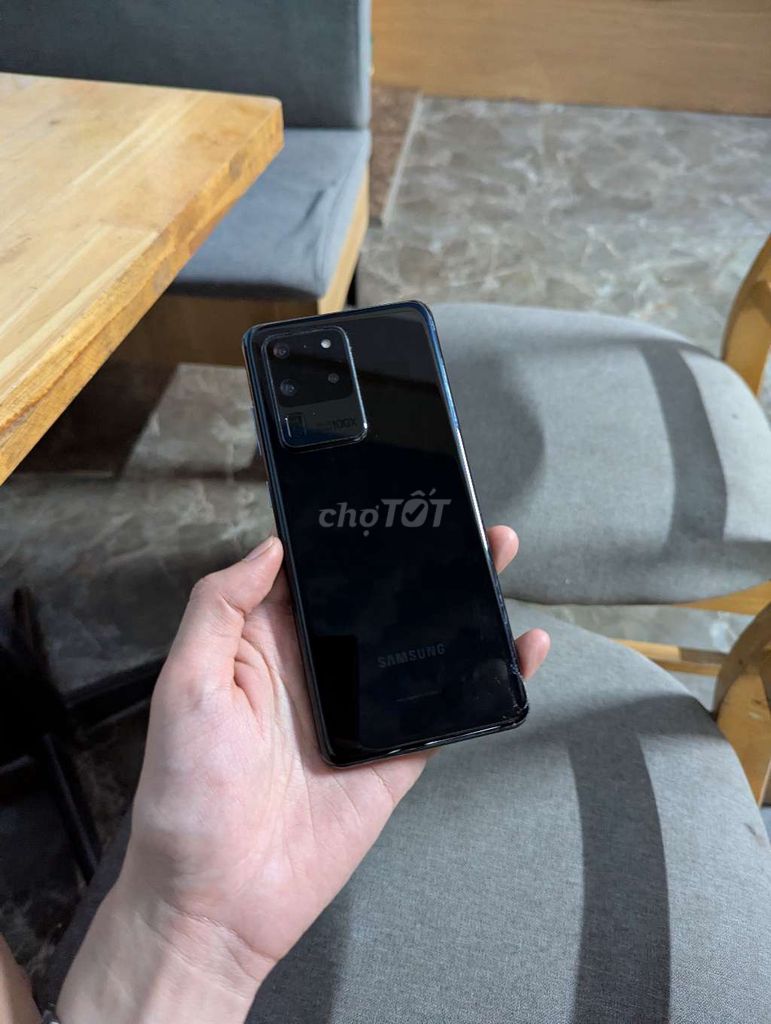 Samsung S20 Ultra 5G 128GB Đen. Mua bán Điện thoại tại Huyện Sông Lô Vĩnh Phúc được đăng bởi Khánh Đan hình 1