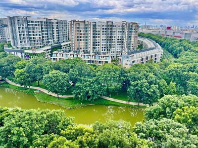 Căn hiếm Emerald 2PN view hồ sinh thái có sẵn nội thất, hướng đẹp, mát
