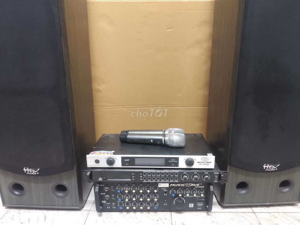 Dàn karaoke MusicWave PA-3300D Đen, Bạc. Mua bán Tivi, Âm thanh tại Quận Tân Phú Tp Hồ Chí Minh được đăng bởi kinh ngọc  hình 1