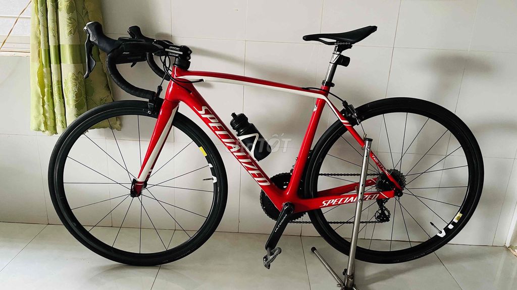 Khung xe đạp đua Specialized Tarmac Carbon Đỏ. Mua bán Xe đạp tại Huyện Châu Đức Bà Rịa - Vũng Tàu được đăng bởi Trương Đạo hình 3