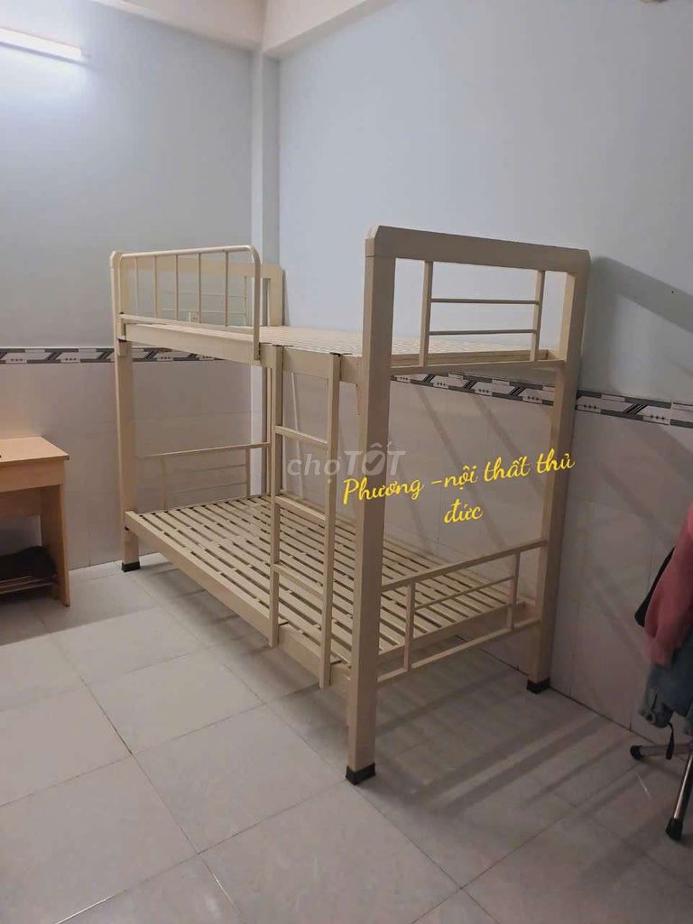 Giường tầng sắt ..Giường tầng sắt.. Giường sắt . Mua bán Giường, chăn ga gối nệm tại Quận Gò Vấp Tp Hồ Chí Minh được đăng bởi Nội thất Su Su hình 1