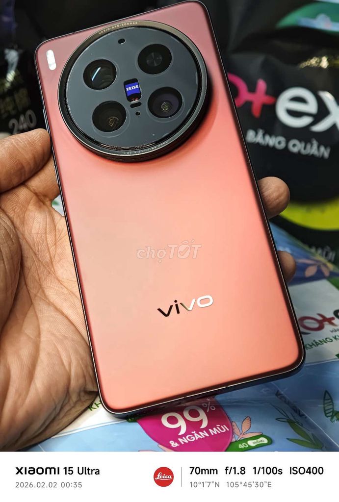 ⭐ Vivo x200 Ultra (12/256) - Fullbox PK Đầy Đủ. Mua bán Điện thoại tại Quận Ninh Kiều Cần Thơ được đăng bởi BƠ STORE ĐIỆN THOẠI XÁCH TAY CN CẦN THƠ hình 1