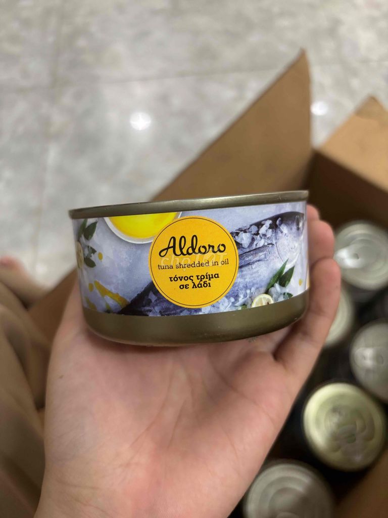 Aldoro Cá ngừ dầu 26 hộp. Mua bán Đồ ăn, thực phẩm và các loại khác tại Thành phố Nha Trang Khánh Hòa được đăng bởi Tạp Hoá  hình 1