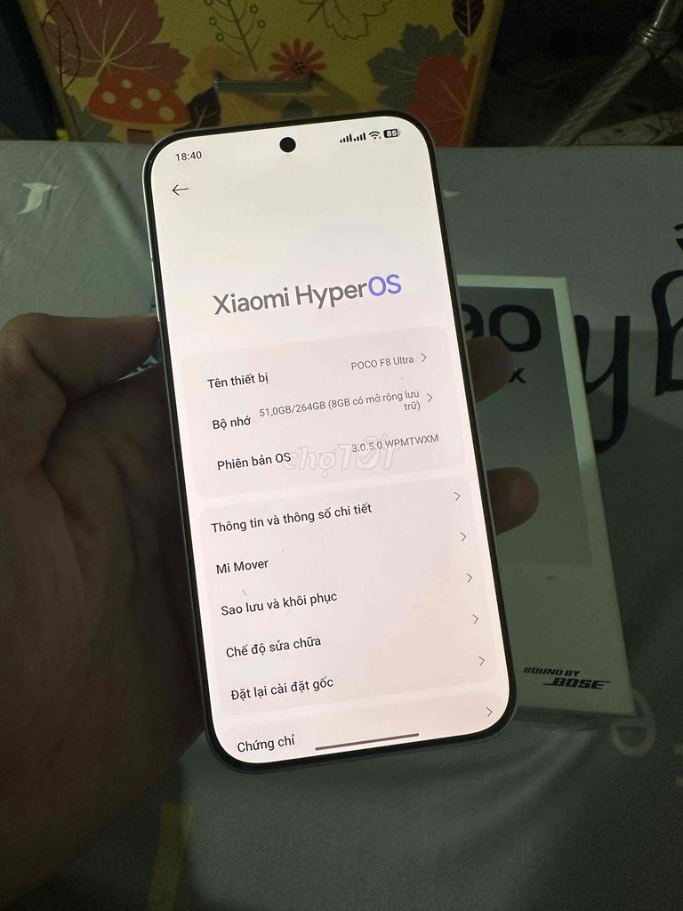 Xiaomi Redmi K90 Pro Max 256GB fullbox giao lưu. Mua bán Điện thoại tại Thành phố Biên Hòa Đồng Nai được đăng bởi Long Huynh hình 1