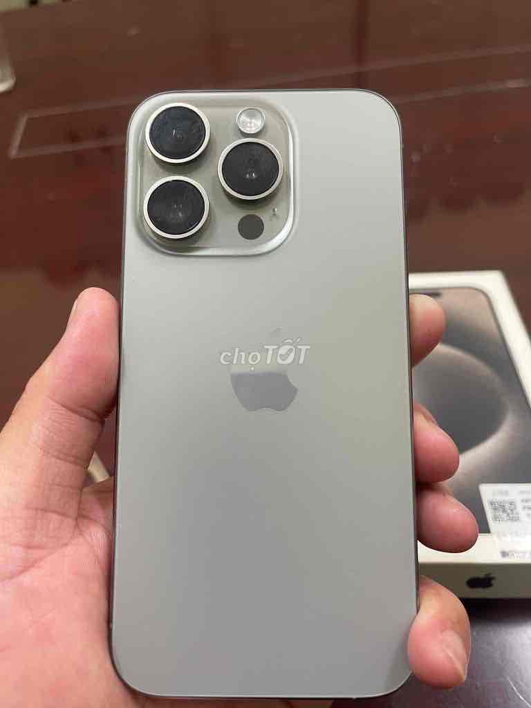 Apple iPhone 15 Pro 256GB Xám. Mua bán Điện thoại tại Quận Long Biên Hà Nội được đăng bởi Khánh Duy hình 1