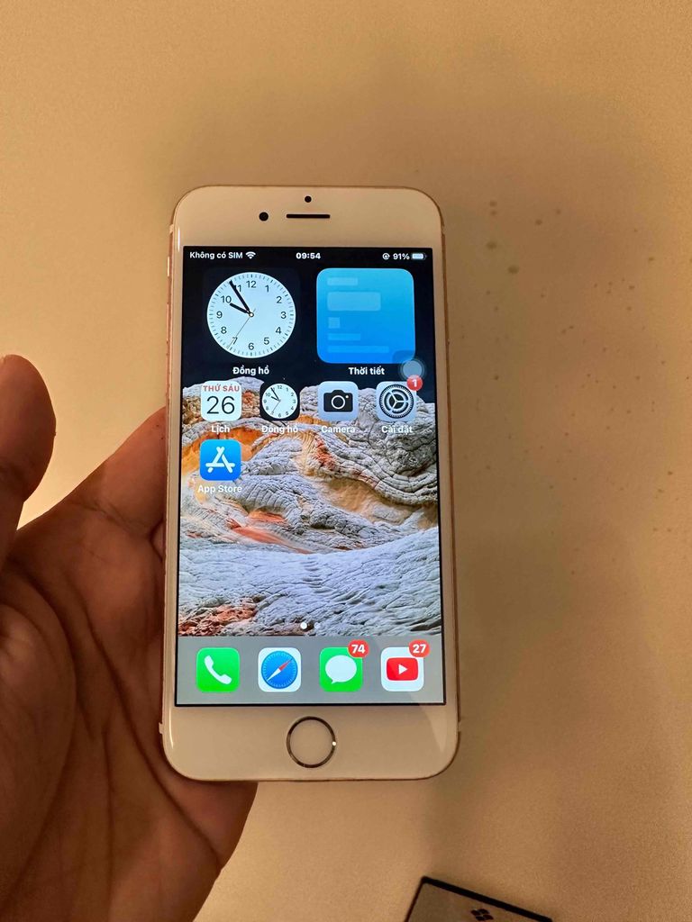 Apple iPhone 6s Vàng hồng. Mua bán Điện thoại tại Quận Bình Tân Tp Hồ Chí Minh được đăng bởi Hữu Trường hình 1