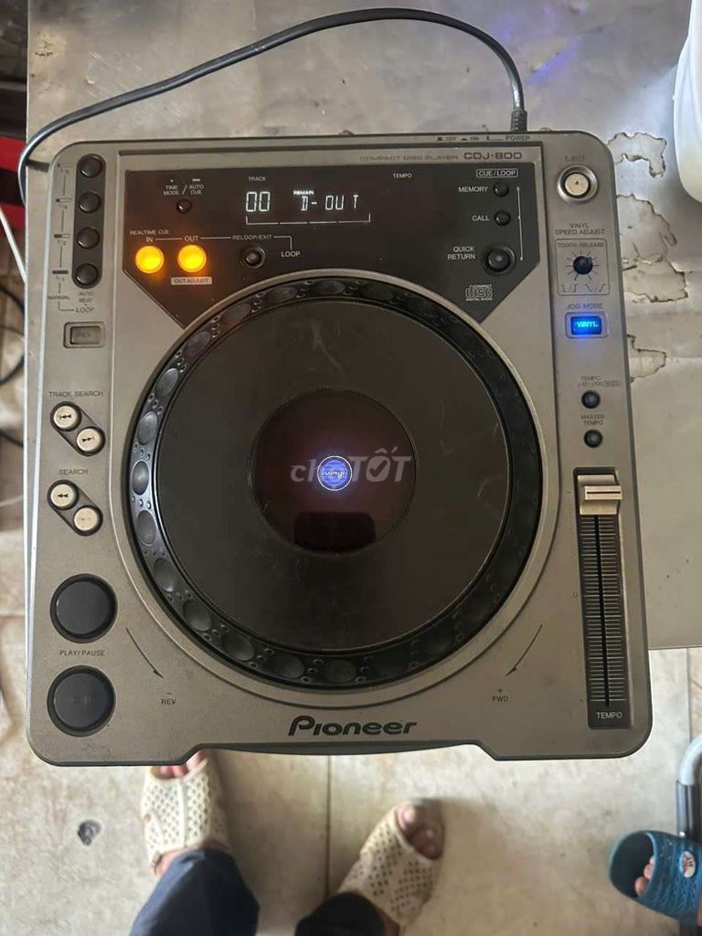 Đầu đĩa CD DJ Pioneer CDJ-800 Xám. Mua bán Tivi, Âm thanh tại Quận Tân Phú Tp Hồ Chí Minh được đăng bởi bi  hình 1