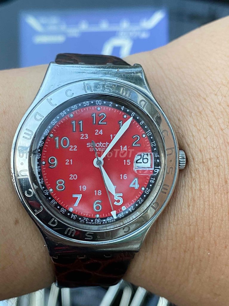 Swatch Irony.!thép ss đúc Dial đẹp