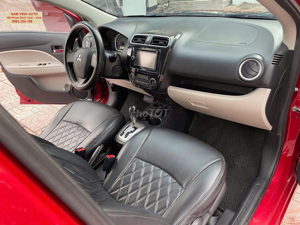 Mitsubishi Mirage 2014 1.2 CVT - siêu đẹp. Mua bán Ô tô tại Thành phố Vinh Nghệ An được đăng bởi Nam Vinh hình 5