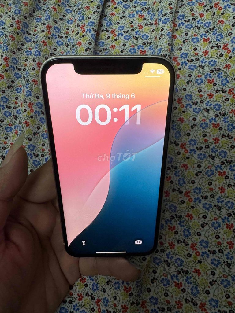 Apple iPhone 12 128GB QT truetone face ok lổi sim. Mua bán Điện thoại tại Thành phố Thủ Đức Tp Hồ Chí Minh được đăng bởi bin  hình 1