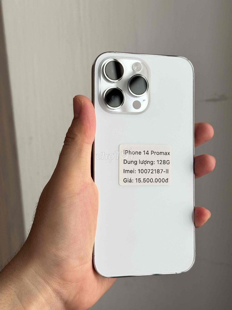 iPhone 14 Pro Max 128GB Trắng đẹp keng. Mua bán Điện thoại tại Thành phố Buôn Ma Thuột Đắk Lắk được đăng bởi Nguyễn Hoàng hình 1