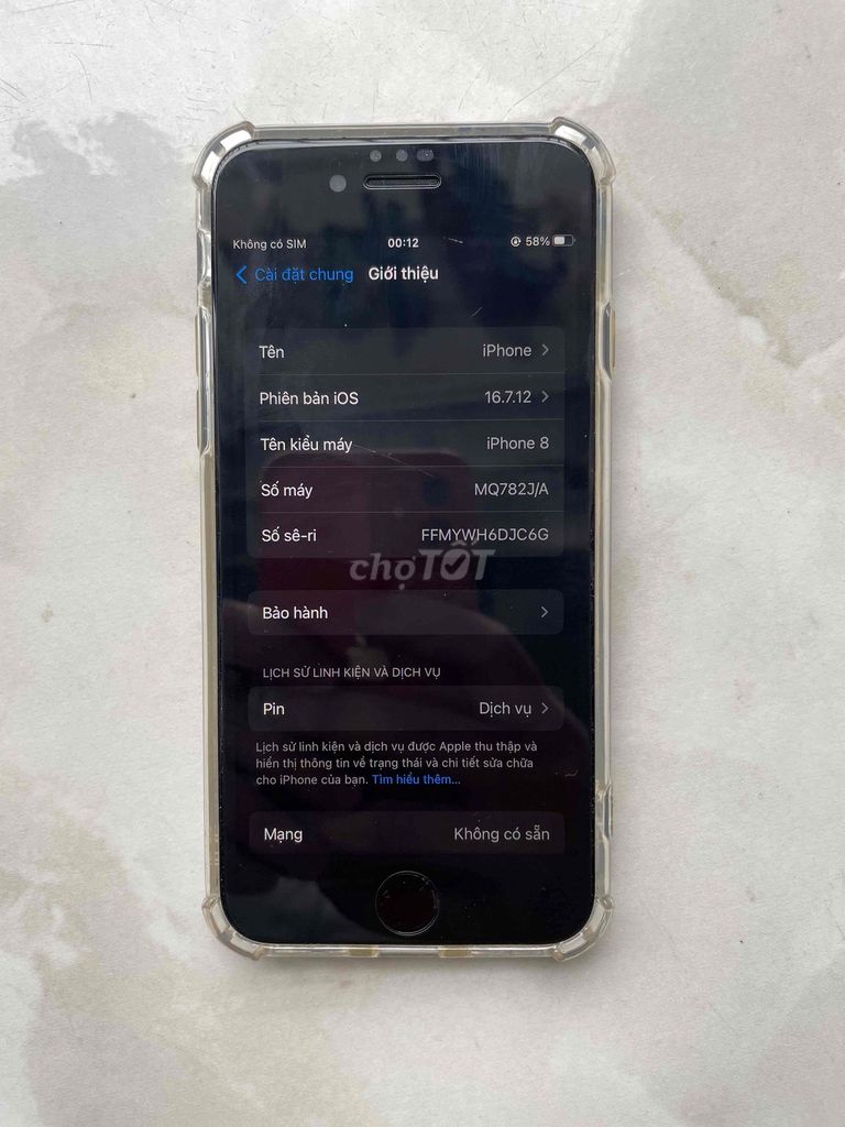 Apple iPhone 8 Đen. Mua bán Điện thoại tại Huyện Hoài Đức Hà Nội được đăng bởi HẢI LÊ hình 1