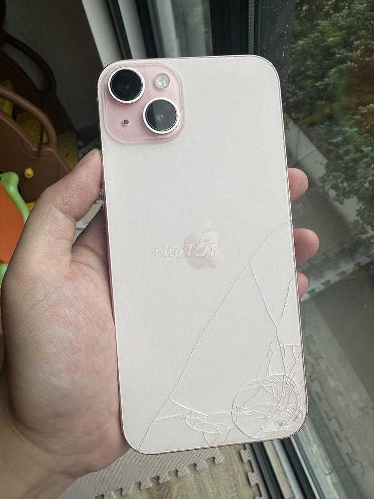 Apple iPhone 15 Plus 256GB Hồng Vỡ lưng. Mua bán Điện thoại tại Quận Cầu Giấy Hà Nội được đăng bởi Hoàng Đào Huy hình 1