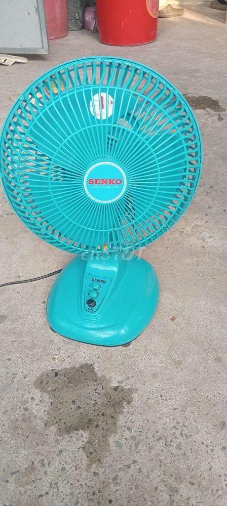 Quạt bàn Senko Xanh ngọc cánh 20cm. Mua bán Quạt tại Thành phố Tây Ninh Tây Ninh được đăng bởi Đồ cũ bình dân lương thiện hình 1