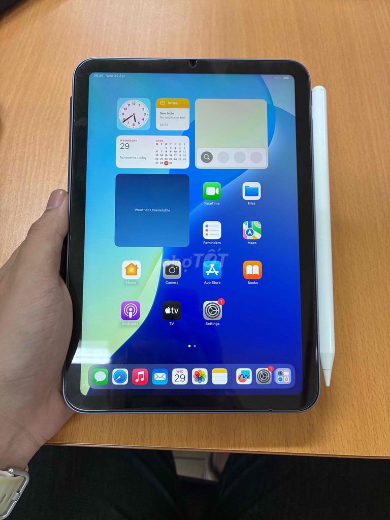 Apple iPad Mini 6 64GB kèm phím touch. Mua bán Máy tính bảng tại Quận Hai Bà Trưng Hà Nội được đăng bởi Zang hình 1