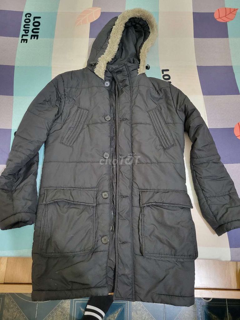 Pass lại áo parka Zara Man size M 200k