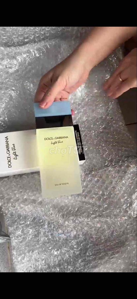 Nước hoa Dolce & Gabbana Light Blue Nữ. Mua bán Nước hoa tại Quận 3 Tp Hồ Chí Minh được đăng bởi Trân Phạm hình 1