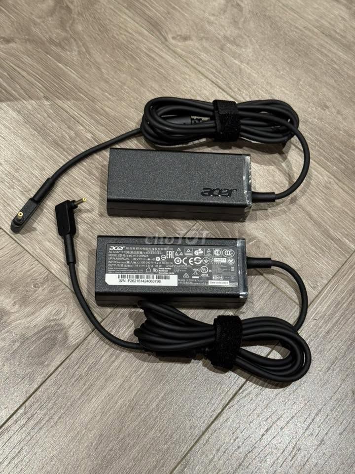 Sạc laptop Acer 19V 2.37A 3.0*1.1mm Đen Mới. Mua bán Phụ kiện (Màn hình, Chuột...) tại Quận Thanh Khê Đà Nẵng được đăng bởi  MÁY TÍNH pc hình 1