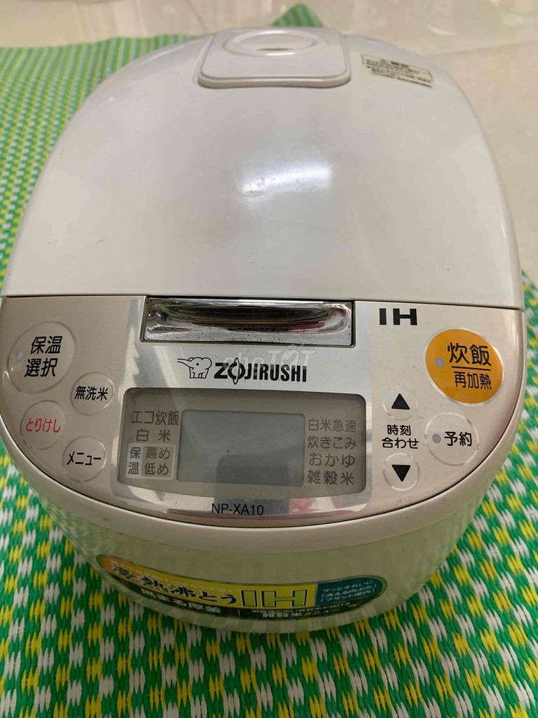 Nồi cơm điện Zojirushi NP-XA10 Cao tần 1 lít. Mua bán Bếp, lò, đồ điện nhà bếp tại Thành phố Chí Linh Hải Dương được đăng bởi Theanh Nguyentheanh hình 1