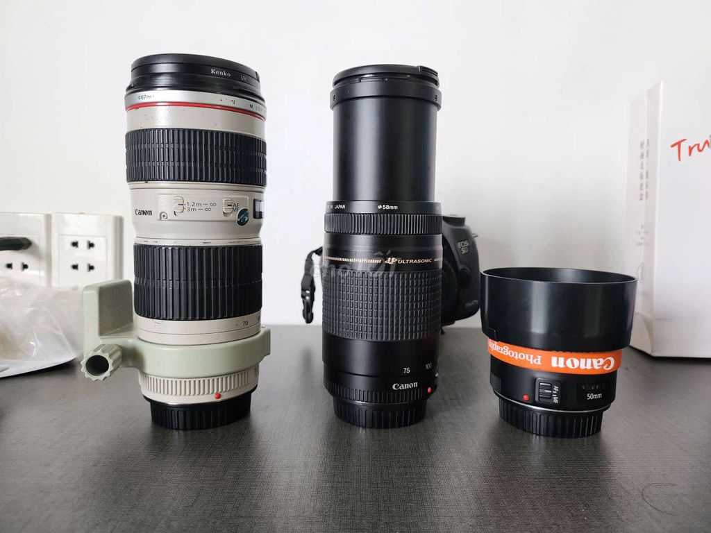 Ống kính Canon EF 75-300mm f/4-5.6 II. Mua bán Máy ảnh, Máy quay tại Thành phố Sóc Trăng Sóc Trăng được đăng bởi Red Danh hình 1