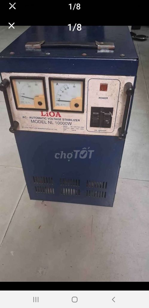 Ổn áp Lioa NL 10000W Xanh. Mua bán Nội thất, đồ gia dụng khác tại Huyện Hóc Môn Tp Hồ Chí Minh được đăng bởi Hòa hình 1