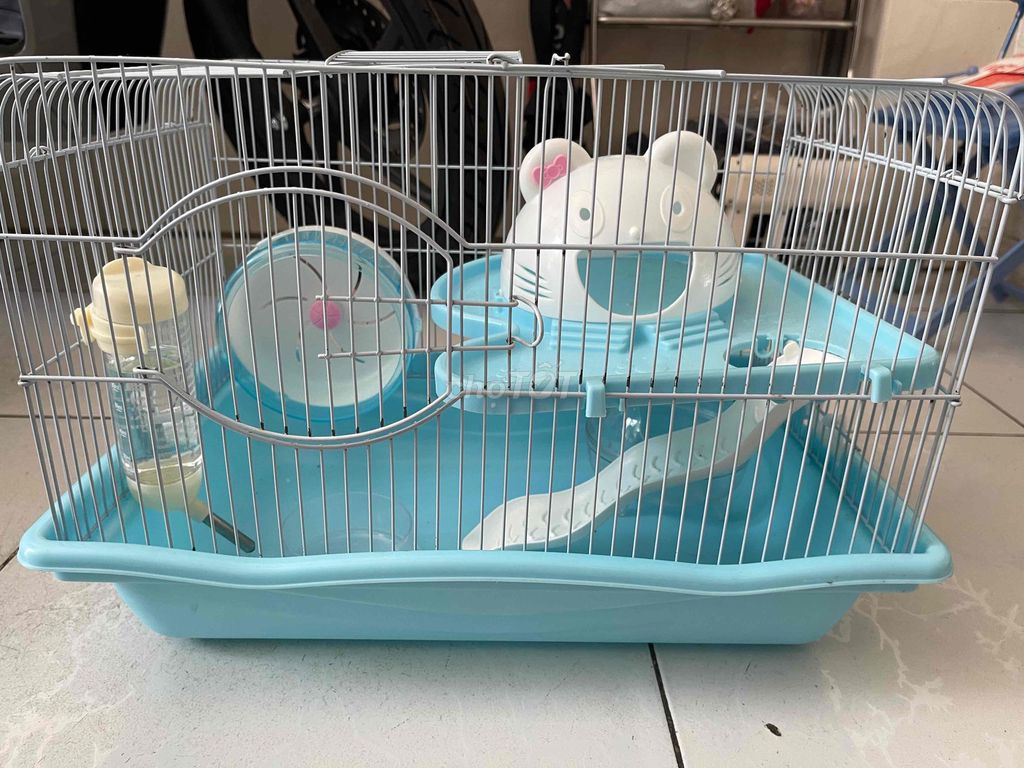 Chuồng Hamster Kim loại Nhựa Xanh Trắng. Mua bán Phụ kiện, Thức ăn, Dịch vụ tại Quận 8 Tp Hồ Chí Minh được đăng bởi Khang Nguyen Minh hình 1