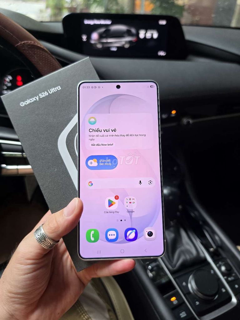 Galaxy S26 Ultra white fullbox bán/trao đổi. Mua bán Điện thoại tại Quận Hoàng Mai Hà Nội được đăng bởi Khoa America hình 1