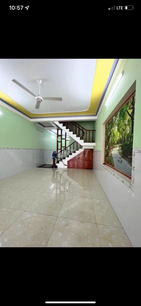 Cho thuê nhà 1 lầu 1 tum, 4PN, sân thượng, TĐC Phú Mỹ