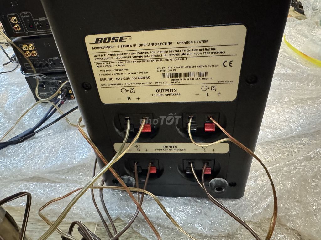 Hệ thống loa Bose Acoustimass 5 Series. Mua bán Tivi, Âm thanh tại Huyện Krông Pắc Đắk Lắk được đăng bởi hoàng hình 1