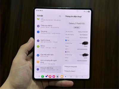 Samsung Galaxy Z Fold 3 5G 512GB Xanh quân đội 2 s