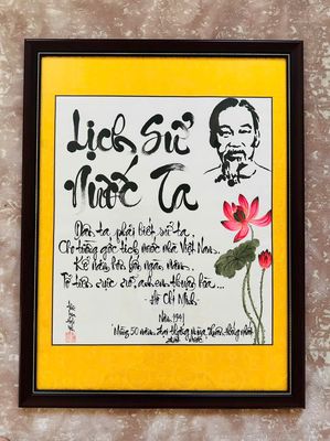 Tranh thư pháp. Mua bán Đồ sưu tầm, đồ cổ tại Quận 3 Tp Hồ Chí Minh được đăng bởi Cẩm Y Vệ