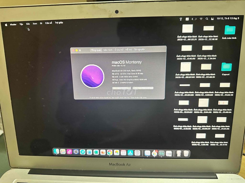 Thanh lý Macbook air 2015. Mua bán Laptop tại Thành phố Hạ Long Quảng Ninh được đăng bởi Mr Le hình 1