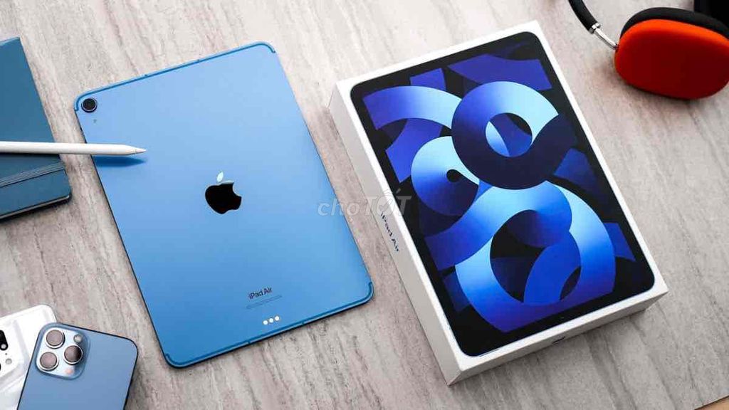 Apple iPad Air 5 Xanh. Mua bán Máy tính bảng tại Quận Tân Bình Tp Hồ Chí Minh được đăng bởi Thiên Danh hình 1