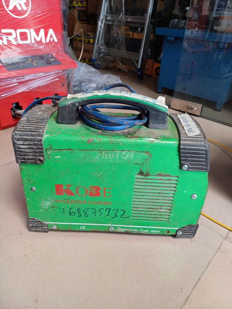 Giảm sâu Máy hàn que Kobe ZX7-200I Xanh lá. Mua bán Đồ chuyên dụng, Giống nuôi trồng tại Huyện Châu Thành Hậu Giang được đăng bởi Dụng cụ cơ khí Mái Dầm  hình 1