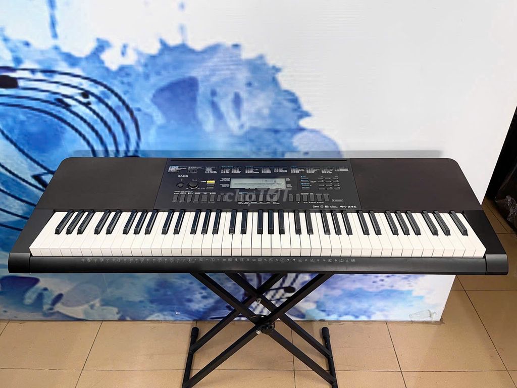 Đàn Organ Casio WK-245 76Phím, Phím Piano, BH1 Năm. Mua bán Nhạc cụ tại Quận Gò Vấp Tp Hồ Chí Minh được đăng bởi Mai Đan Keyboard  hình 1