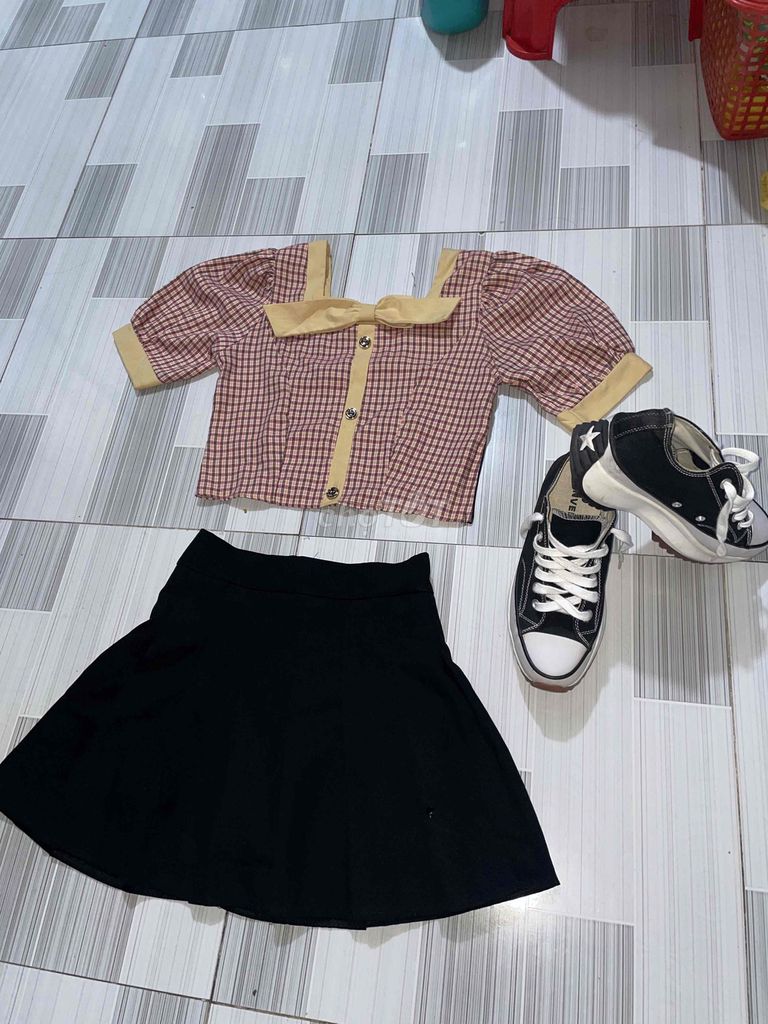 Set đồ nữ Đa màu eo 60cm. Mua bán Quần áo tại Huyện Cờ Đỏ Cần Thơ được đăng bởi Thành Baka hình 1