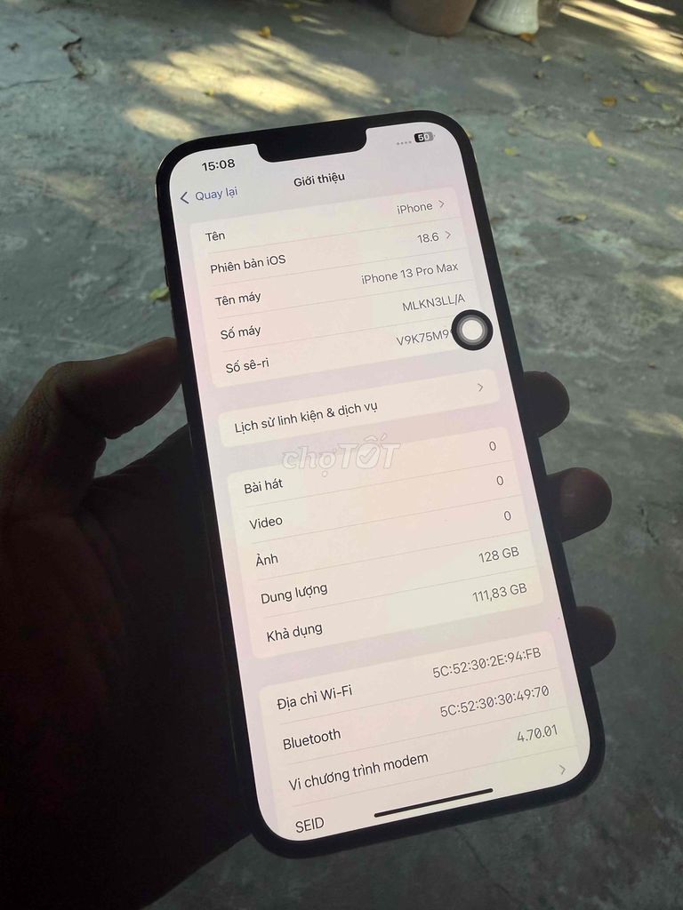 Apple iPhone 13 Pro Max 128GB Vàng. Mua bán Điện thoại tại Thành phố Tây Ninh Tây Ninh được đăng bởi cầm đồ  hình 1
