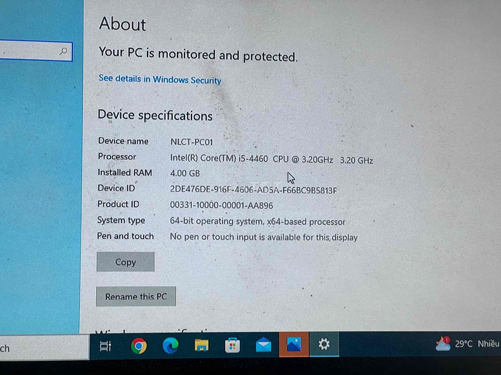 HP Máy tính để bàn i5-4460 4GB SSD 281GB. Mua bán Máy tính để bàn tại Quận Cái Răng Cần Thơ được đăng bởi sang nguyễn  hình 1