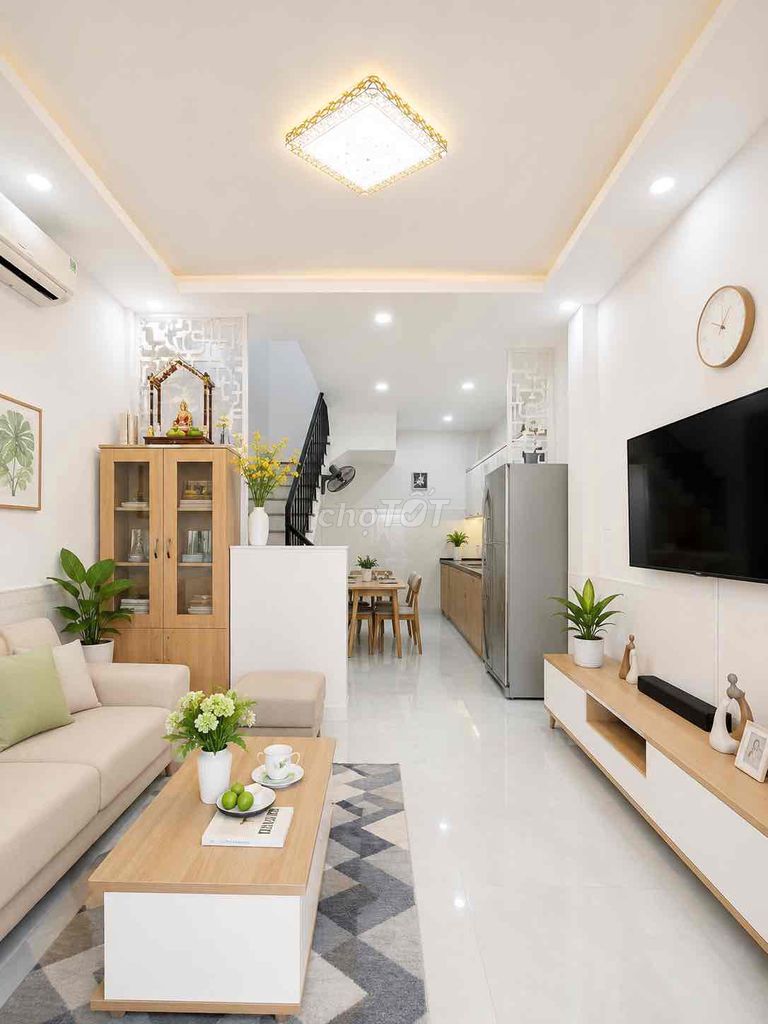 🔥 GÒ VẤP - GẦN THỐNG NHẤT - 4.5 TỶ - 37m2 – NHÀ ĐẸP A4 VUÔNG VỨC🔥