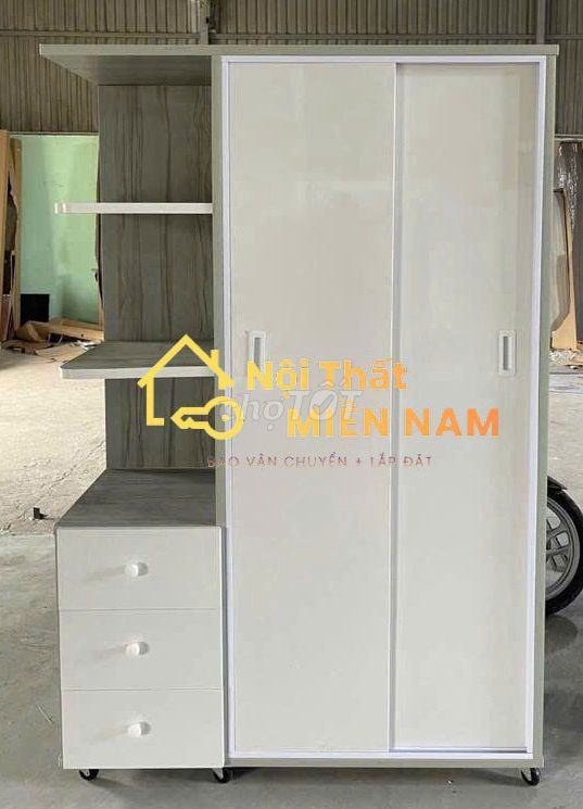 Tủ quần áo Nhựa 1m8x1m23 Tủ quần áo>. Mua bán Tủ, kệ gia đình tại Huyện Cần Giuộc Long An được đăng bởi Cửa Hàng Nội Thất hình 1