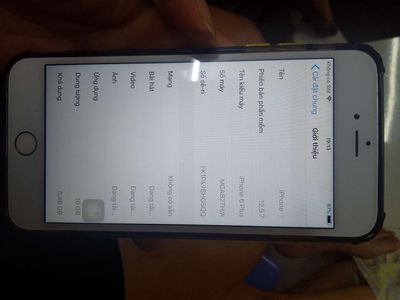 iPhone 6 Plus 16GB Trắng, Bản Quốc Tế, Giá Tốt. Mua bán Điện thoại tại Thành phố Thủ Đức Tp Hồ Chí Minh được đăng bởi Van Tam