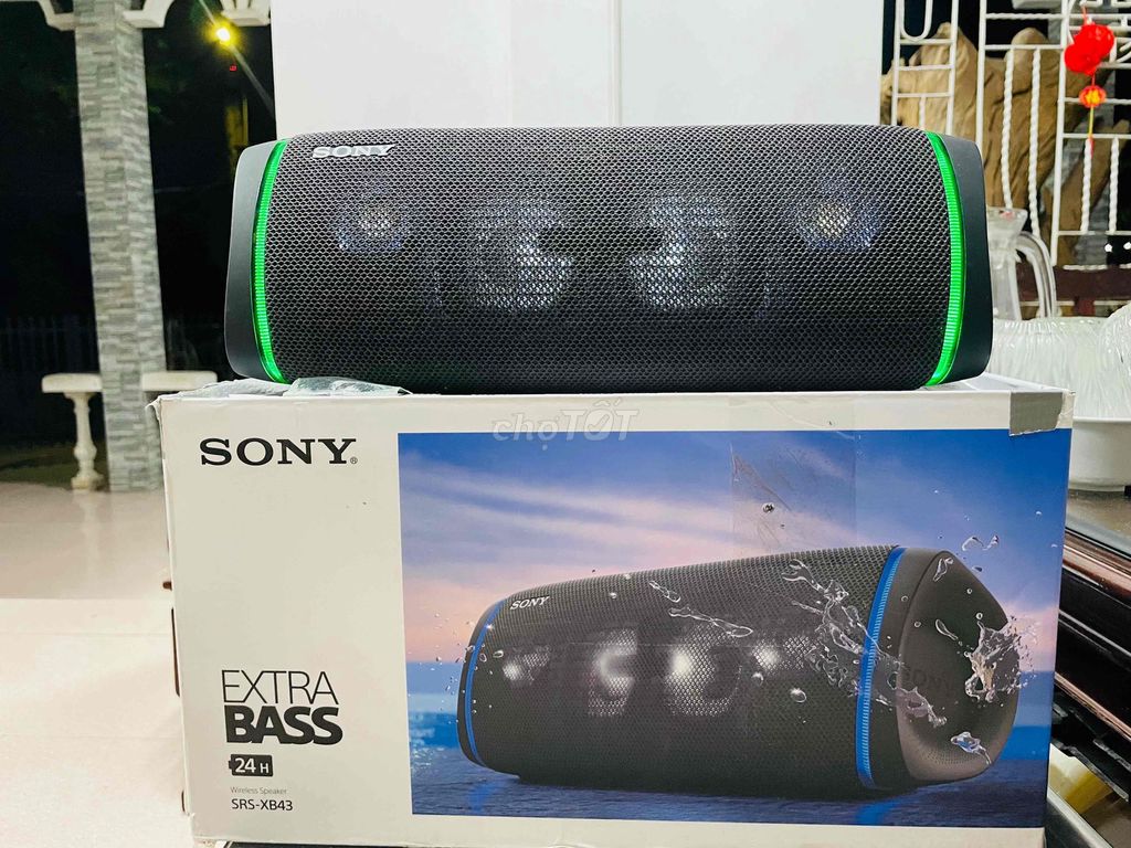 Loa Bluetooth Sony SRS-XB43 Đen. Mua bán Tivi, Âm thanh tại Thành phố Huế Thừa Thiên Huế được đăng bởi Lê Thanh Hải hình 1