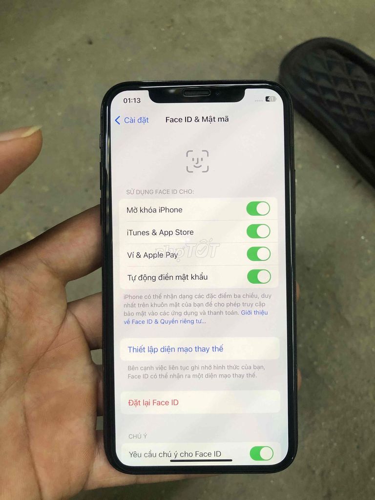 Apple iPhone X 64GB Đen. Mua bán Điện thoại tại Quận Bắc Từ Liêm Hà Nội được đăng bởi thanh hình 1