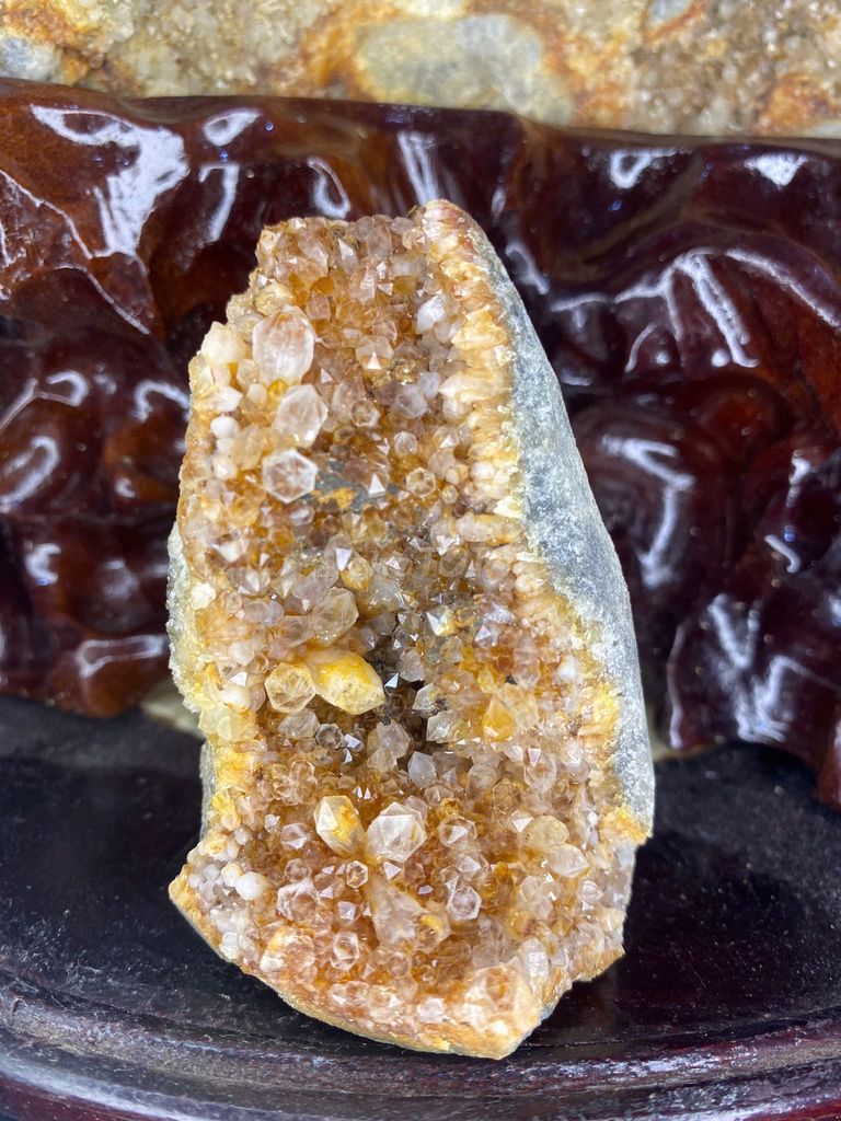 Đá phong thủy Thạch anh Vàng (size mini). Mua bán Đồ sưu tầm, đồ cổ tại Quận Bình Tân Tp Hồ Chí Minh được đăng bởi Daquytuanngoc12 hình 1