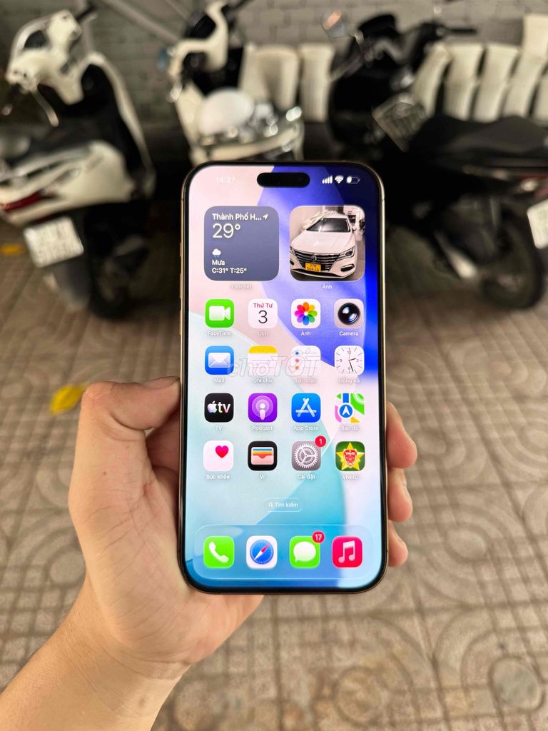 iPhone 16 Pro Max 256GB Vàng Sa Mạc Chính Hãng V/N. Mua bán Điện thoại tại Quận Gò Vấp Tp Hồ Chí Minh được đăng bởi Miễn Tiếp Cò Lái hình 1