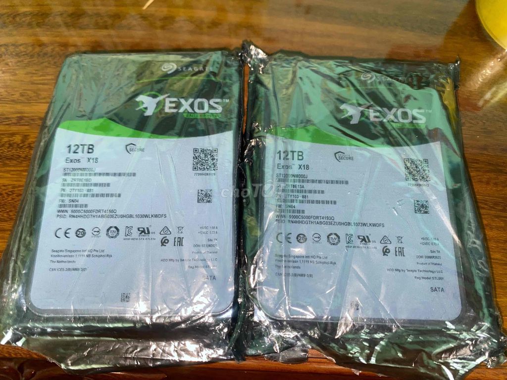 Ổ cứng Seagate Exos X18 12TB. Mua bán Linh kiện (RAM, Card...) tại Thành phố Biên Hòa Đồng Nai được đăng bởi Hoàng Anh hình 1