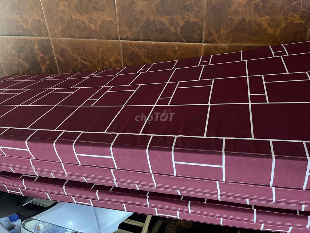 Đệm bông ép Tuấn Anh 2m x 2,2m x 9cm Đỏ đô. Mua bán Giường, chăn ga gối nệm tại Quận Lê Chân Hải Phòng được đăng bởi Nguyễn Mạnh Cường hình 1