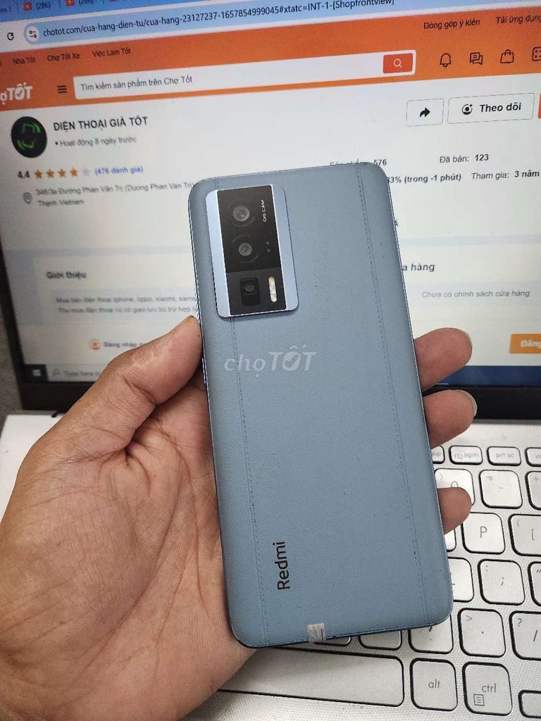 POCO F5 PRO 8GB.256GB PIN 5160 SNAP 8 PLUS GEN 1. Mua bán Điện thoại tại Quận Bình Thạnh Tp Hồ Chí Minh được đăng bởi Dân Mobile hình 1