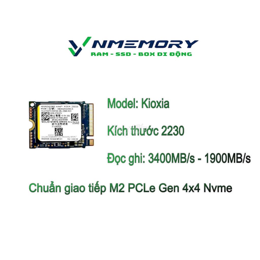 Ổ cứng SSD m2 Nvme 256GB 2230 gen 4*4. Mua bán Linh kiện (RAM, Card...) tại Quận Tân Bình Tp Hồ Chí Minh được đăng bởi Memoryshop hình 4